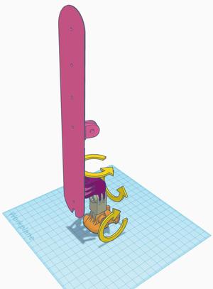 DIYhue play bar - Back Plate Remixed