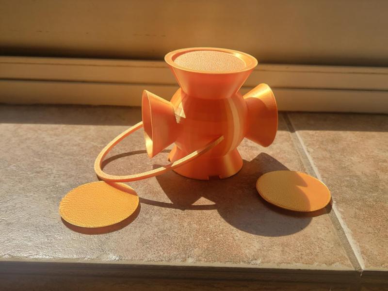 lantern power battery desk/night light shell