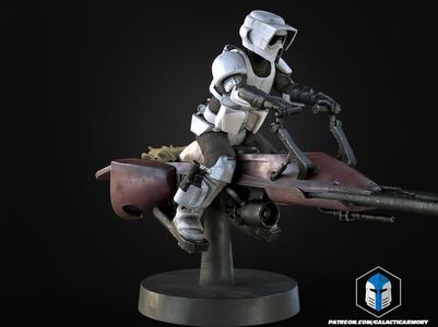 Scout Trooper Miniature