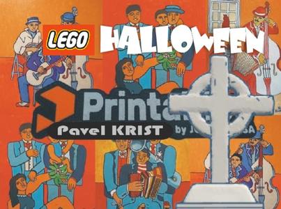 lego halloween headstone