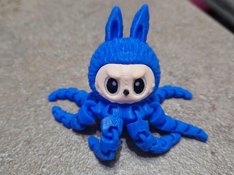Articulated octopus la bu bu