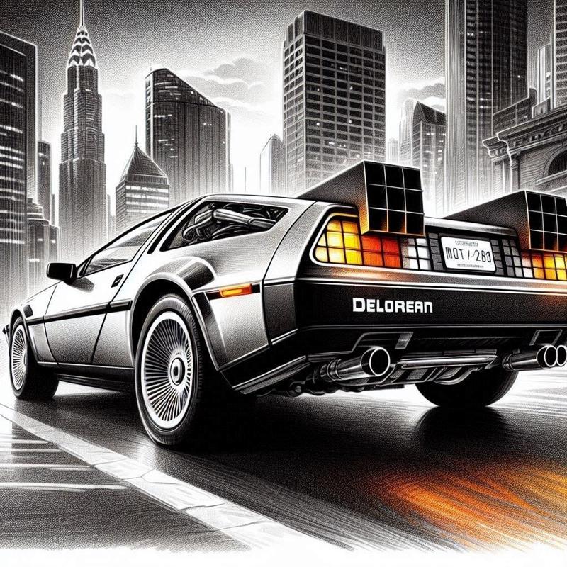 Delorean Hueforge