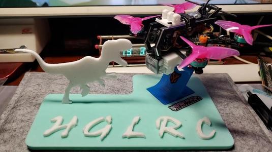 HGLRC Draknight LOGO stand