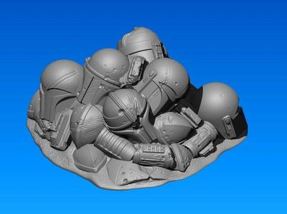 Mandalorian Armor Pile
