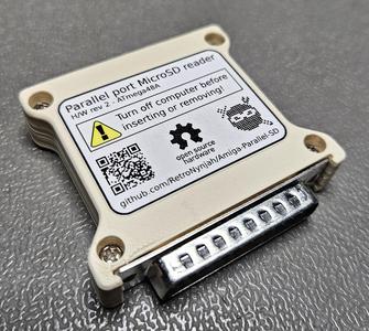 Retroninja Amiga Parallel SD enclosure
