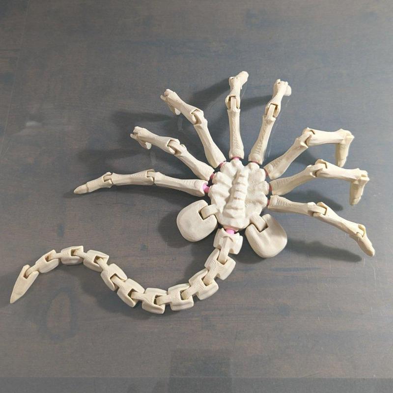 Semi-Posable Flexi Facehugger