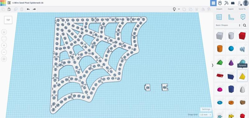 4 Wire Seed Pixel Spiderweb