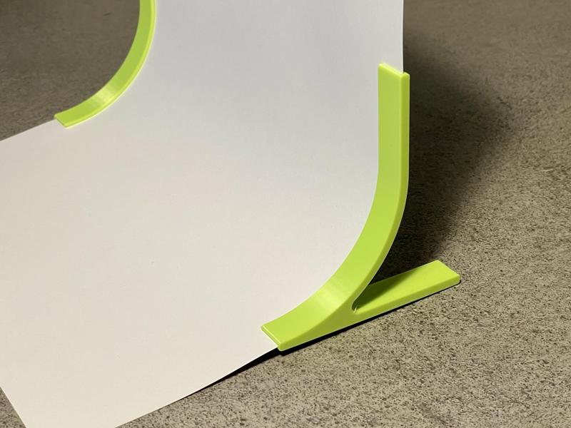 Photo Paper Background Stand