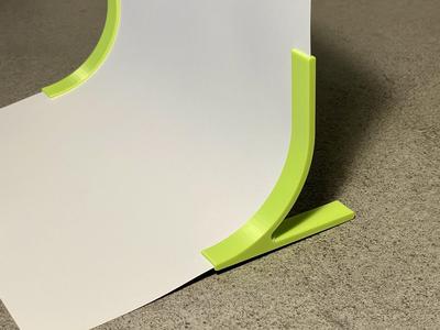 Photo Paper Background Stand