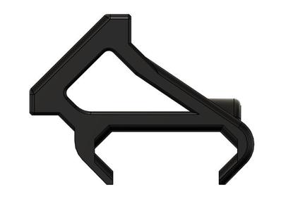 45° degree Raiser adapter Paintball Gotch Milsim Picatinny 