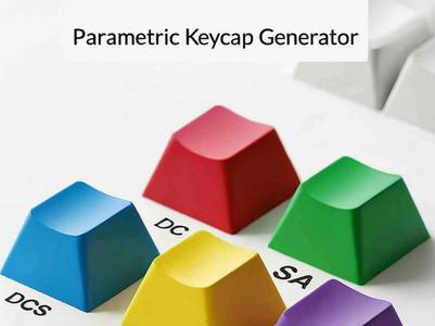 Parametric Keycap generator
