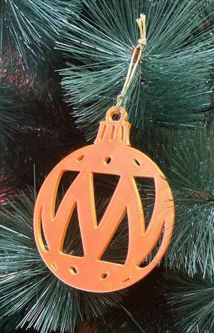 Christmas Ornament Triangle / Adorno Triangulo
