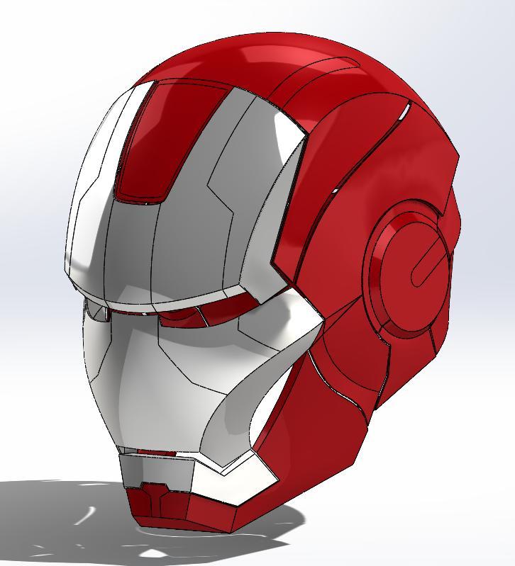 Iron man helmet