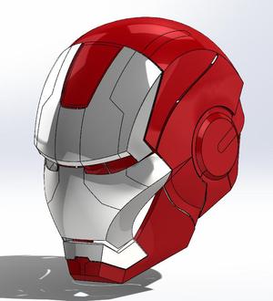 Iron man helmet