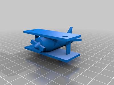 Biplane Mirror Hanger