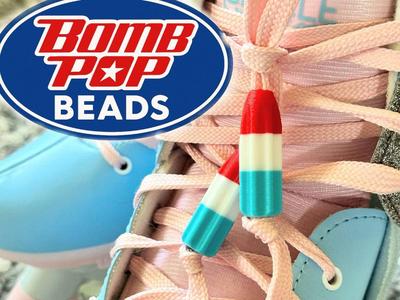 Bomb Pop Sculpture Beads