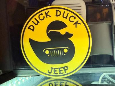 DUCK DUCK JEEP COASTER 