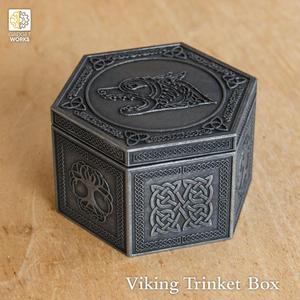 Viking Trinket Box - Hexagonal