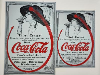 Coca cola Vintage advertising 1