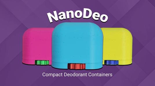 NanoDeo - Small Deodorant Container