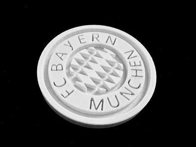 FC BAYERN MUNCHEN COASTER 70mm