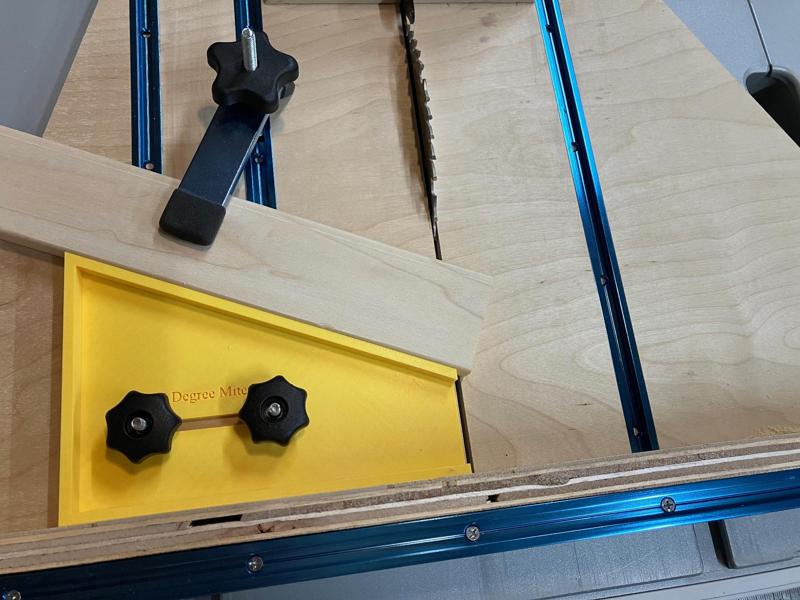 Crosscut Sled Miter Jig