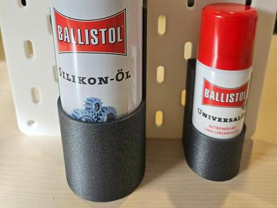 IKEA SKADIS/Wall mount for 200ml Ballistol oil