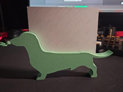 Dachshund photo frame