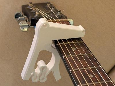 Strong Guitar Capo: Capo-Gator V1.0