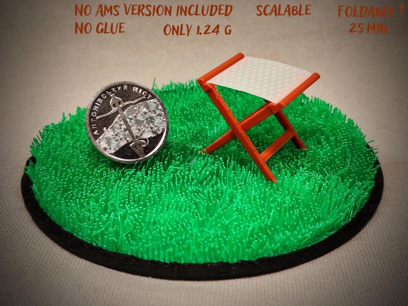 The smallest foldable stool !
