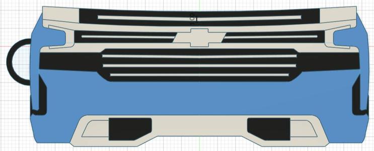 Chevrolet Silverado 1500 Keychain