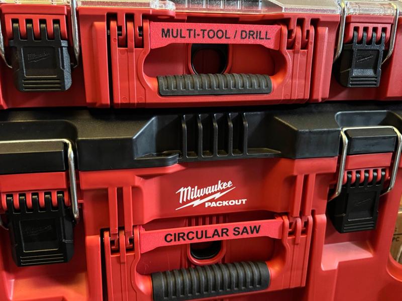 Milwaukee Packout label - Multiple sizes! 