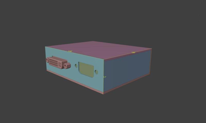 personal vga case for monitor