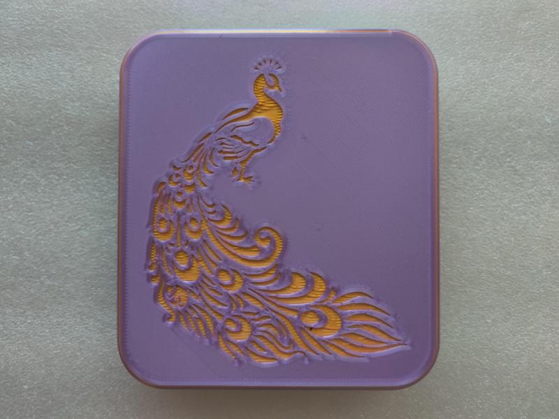 Peacock Decorative Box