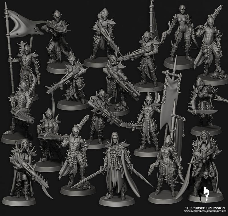 Armored Warriors - Cursed Elves