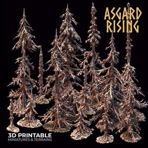 Coniferous Forest - Infected Spruce Trees /Terrain/ /Modular/ /Pre-supported/