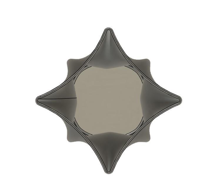 Dimond Shape Vase