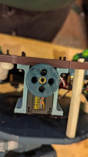 Easy OmniWheel to STS3215 adapter hub(s)