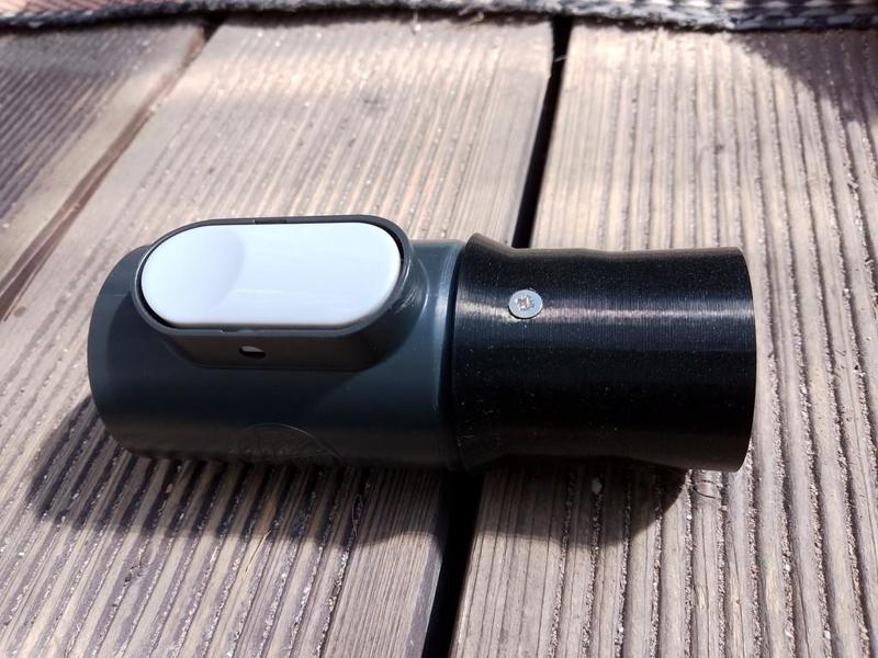 Hoover HL4 HL410 HL5 vacuum to 38mm adaptor with OpenSCAD