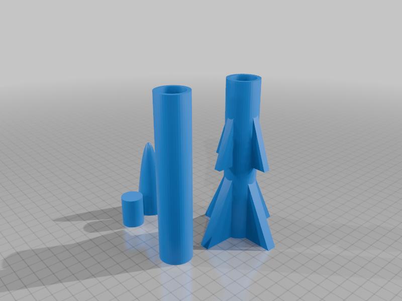 Dual Fin Rocket