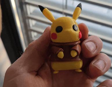 Pikachu building kit (no AMS)