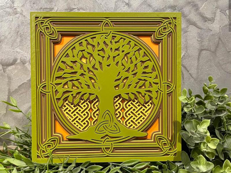 Customizable Layered Tree of life