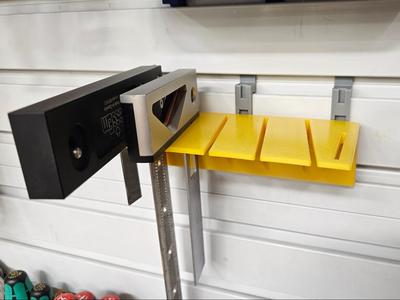 Gladiator Gearwall Square Holder Rack