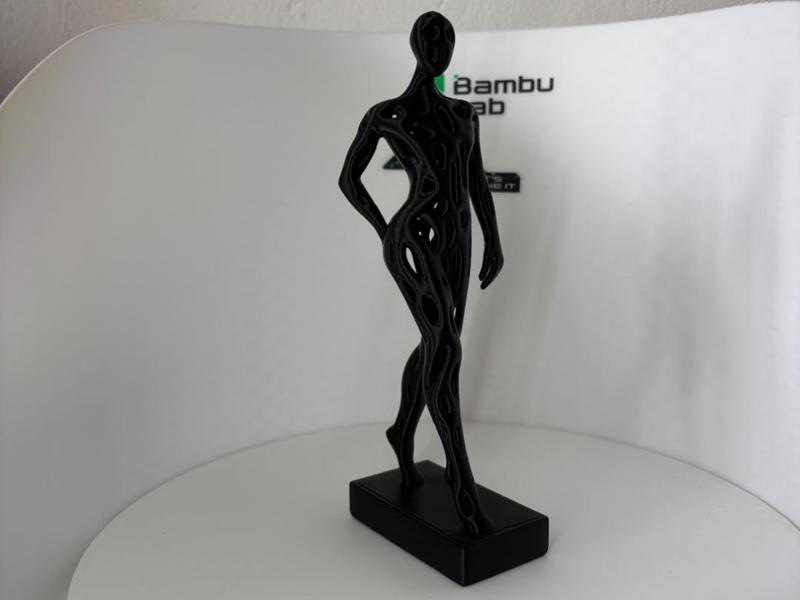 Flow of Form – Voronoi Human Sculpture