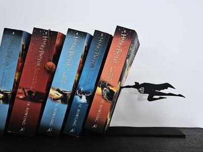Tilted Bookend : Superman fan art inspiration