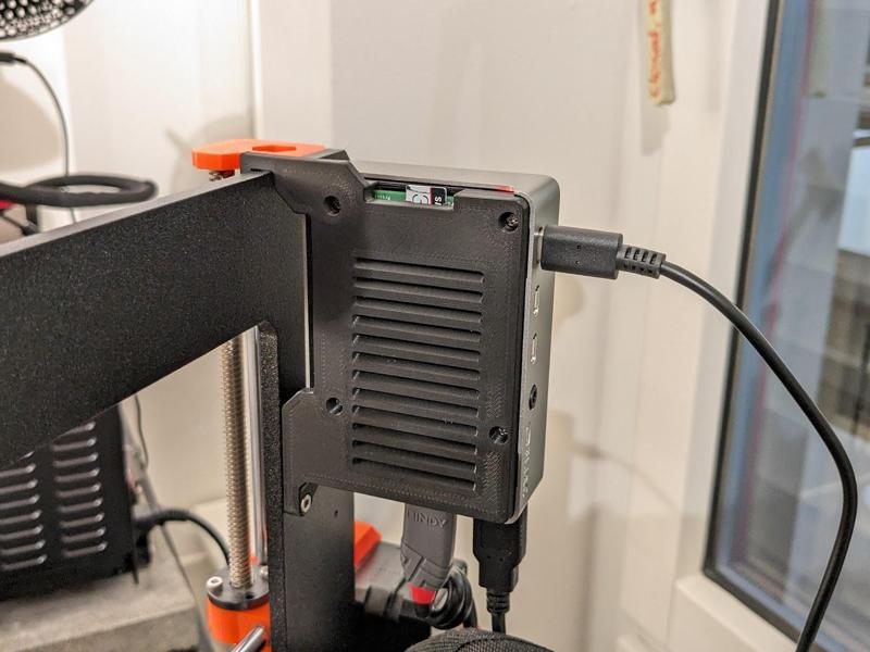 Flirc Raspberry Pi Case Mount for Prusa MK3, MK3S, MK3.5