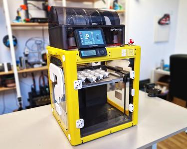 Bambu Lab P1P Super Mario block Enclosure Mod 2.0 - Carcasa