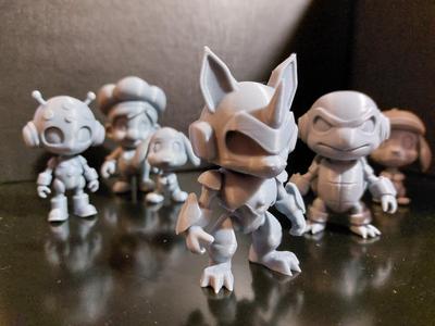 Rhino Robot Miniature