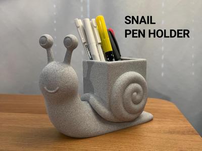 Snail Pen Holder