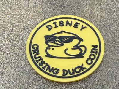 DISNEY CRUISE DUCK HUNTING COIN 